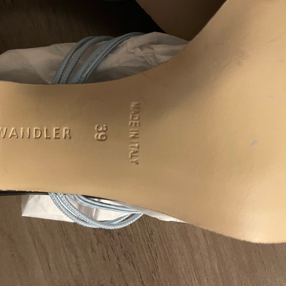 Wandler Light Blue Joanna Mules - Picture 10 of 16